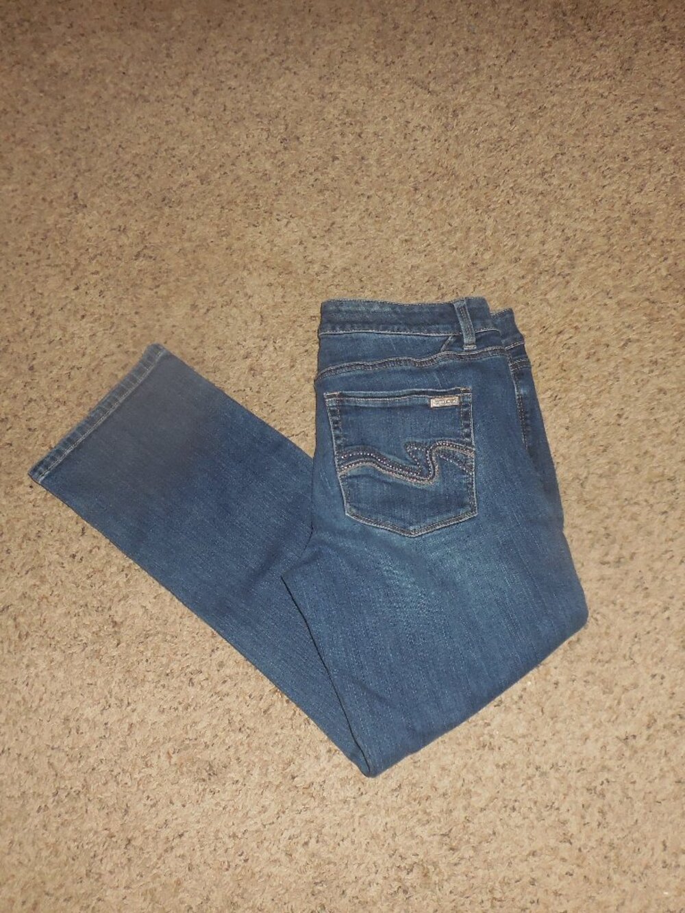 White House Black Market WHBM Crop Leg Jeans 8 10